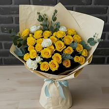 Букет цветов из:  Розы в Большевике Ставропольского края