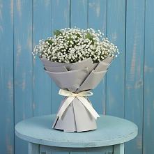 Букет цветов из:  Гипсофила в Большевике Ставропольского края