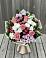 Букет цветов из: Альстромерии, Гвоздики, Розы и Хризантемы в Большевике Ставропольского края