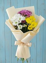Букет цветов из:  Хризантемы в Большевике Ставропольского края