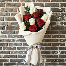 Букет цветов из:  Розы в Большевике Ставропольского края