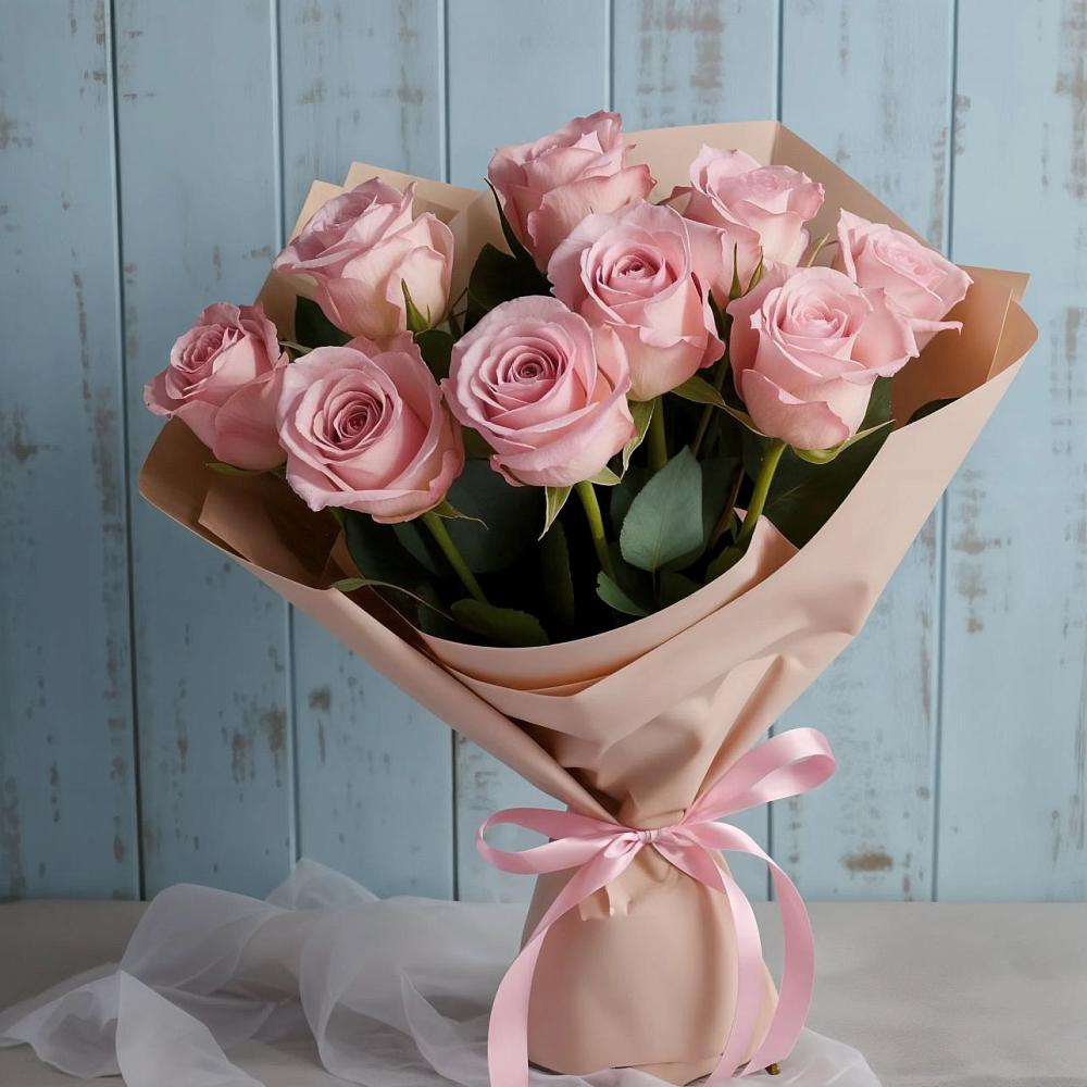 Букет цветов из: Розы в Большевике Ставропольского края