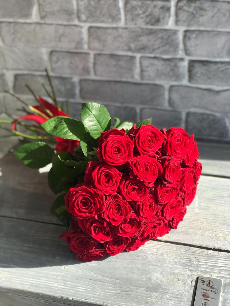 Букет Красные розы Фридом в Большевике Ставропольского края
