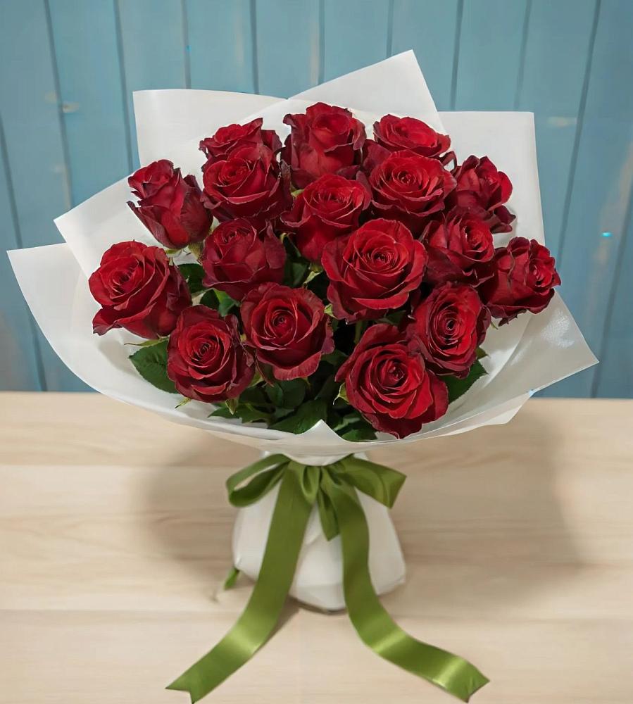 Букет Красные розы в Большевике Ставропольского края