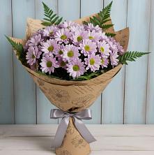 Букет цветов из:  Хризантемы в Большевике Ставропольского края