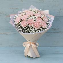 Букет цветов из:  Гвоздики в Большевике Ставропольского края