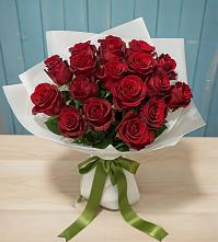 Букет Красные розы в Большевике Ставропольского края