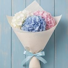 Букет цветов из:  Гортензия в Большевике Ставропольского края