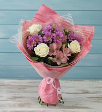 Букет цветов из:  Герберы в Большевике Ставропольского края