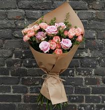 Букет цветов из:  Розы в Большевике Ставропольского края