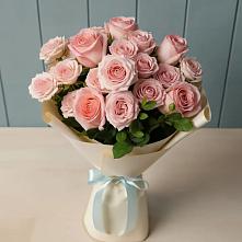Букет Розовый шарм в Большевике Ставропольского края