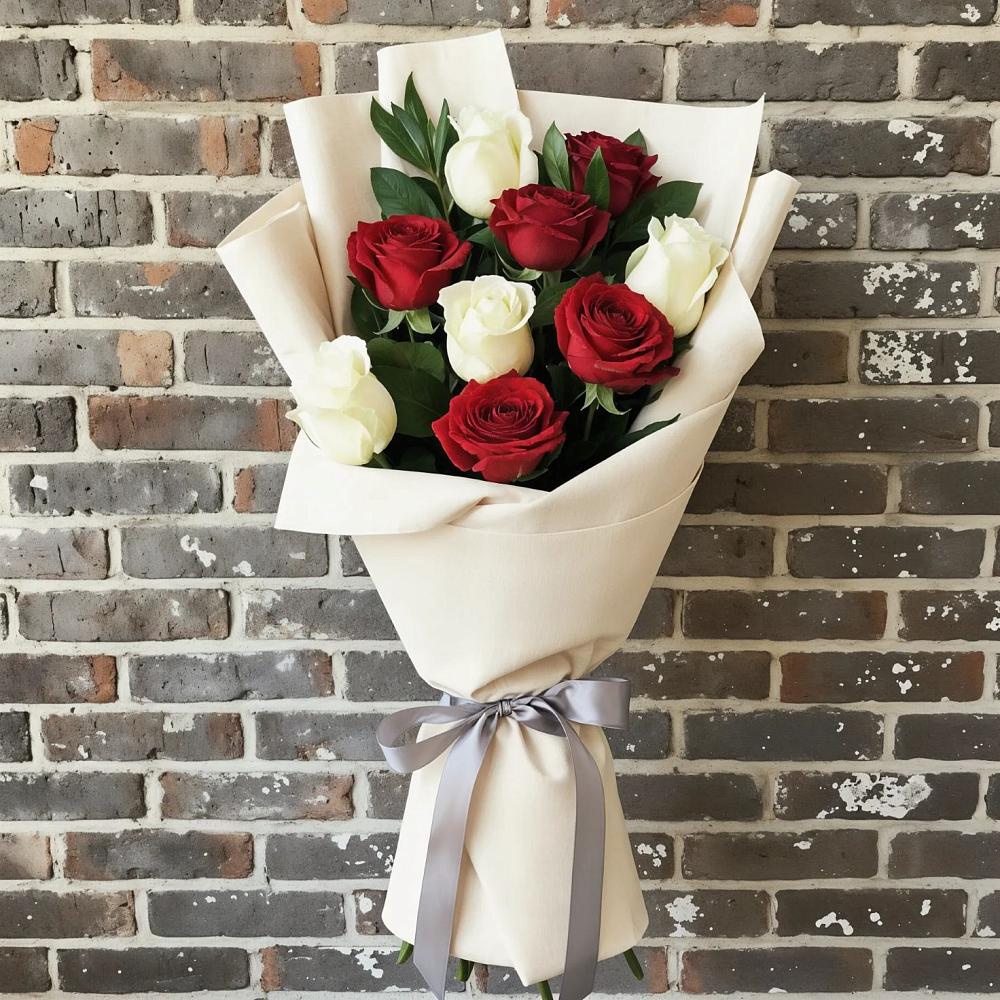 Букет цветов из: Розы в Большевике Ставропольского края