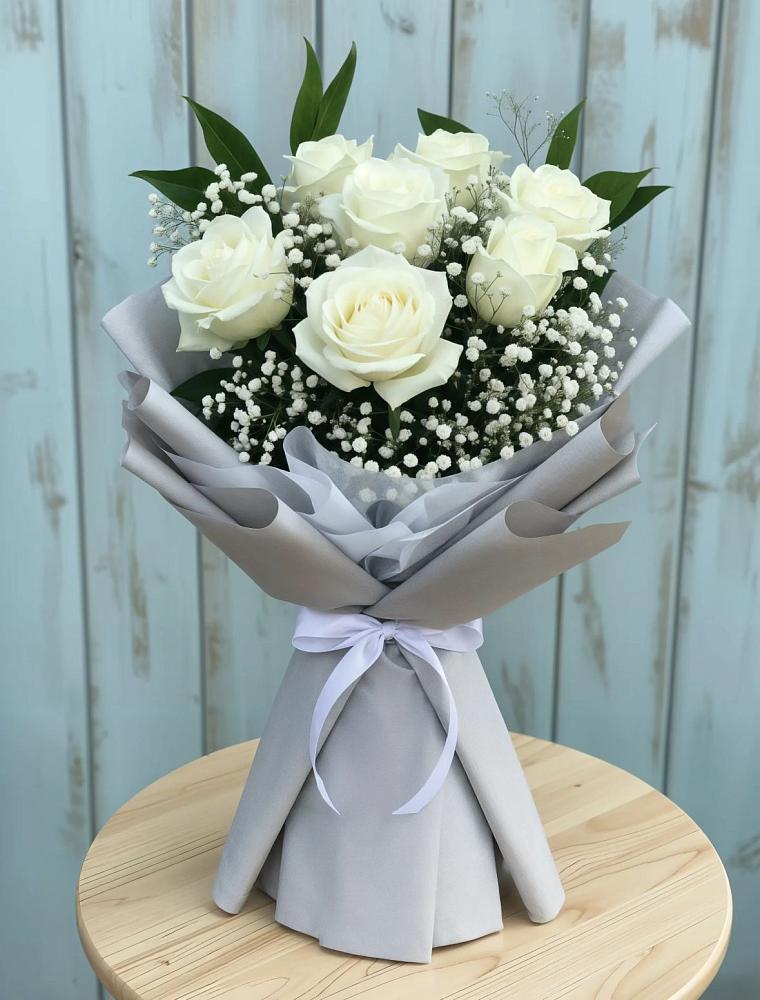 Букет цветов из: Розы в Большевике Ставропольского края