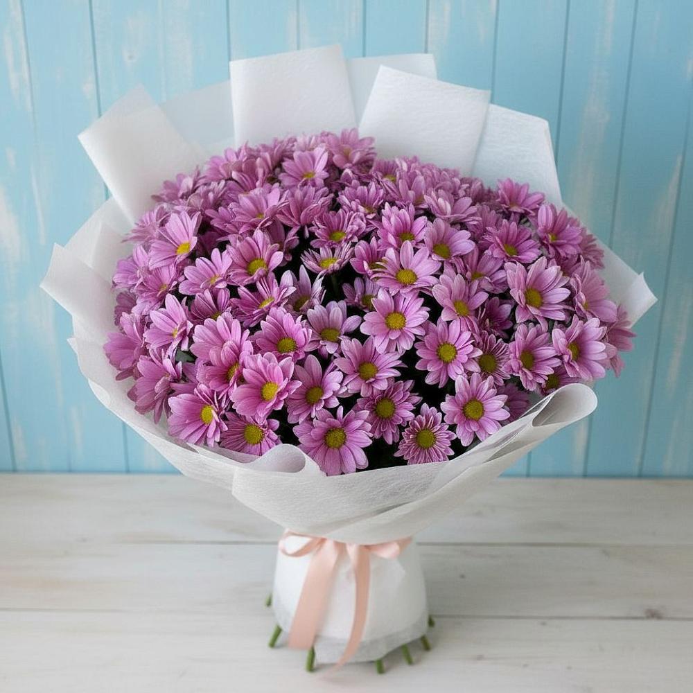 Букет цветов из: Хризантемы в Большевике Ставропольского края