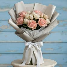Букет цветов из:  Розы в Большевике Ставропольского края
