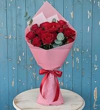 Букет цветов из:  Розы в Большевике Ставропольского края
