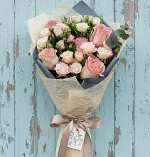 Букет цветов из:  Розы в Большевике Ставропольского края