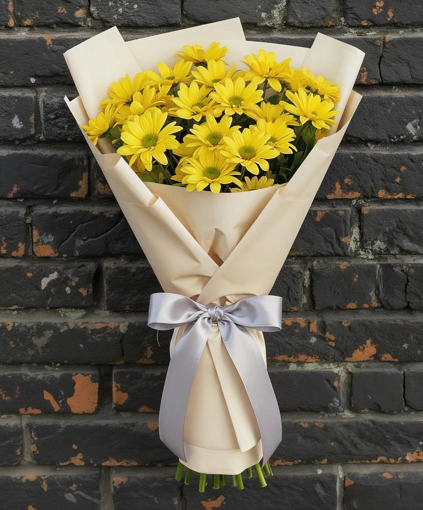 Букет цветов из: Хризантемы в Большевике Ставропольского края