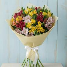 Букет цветов из:  Альстромерии в Большевике Ставропольского края