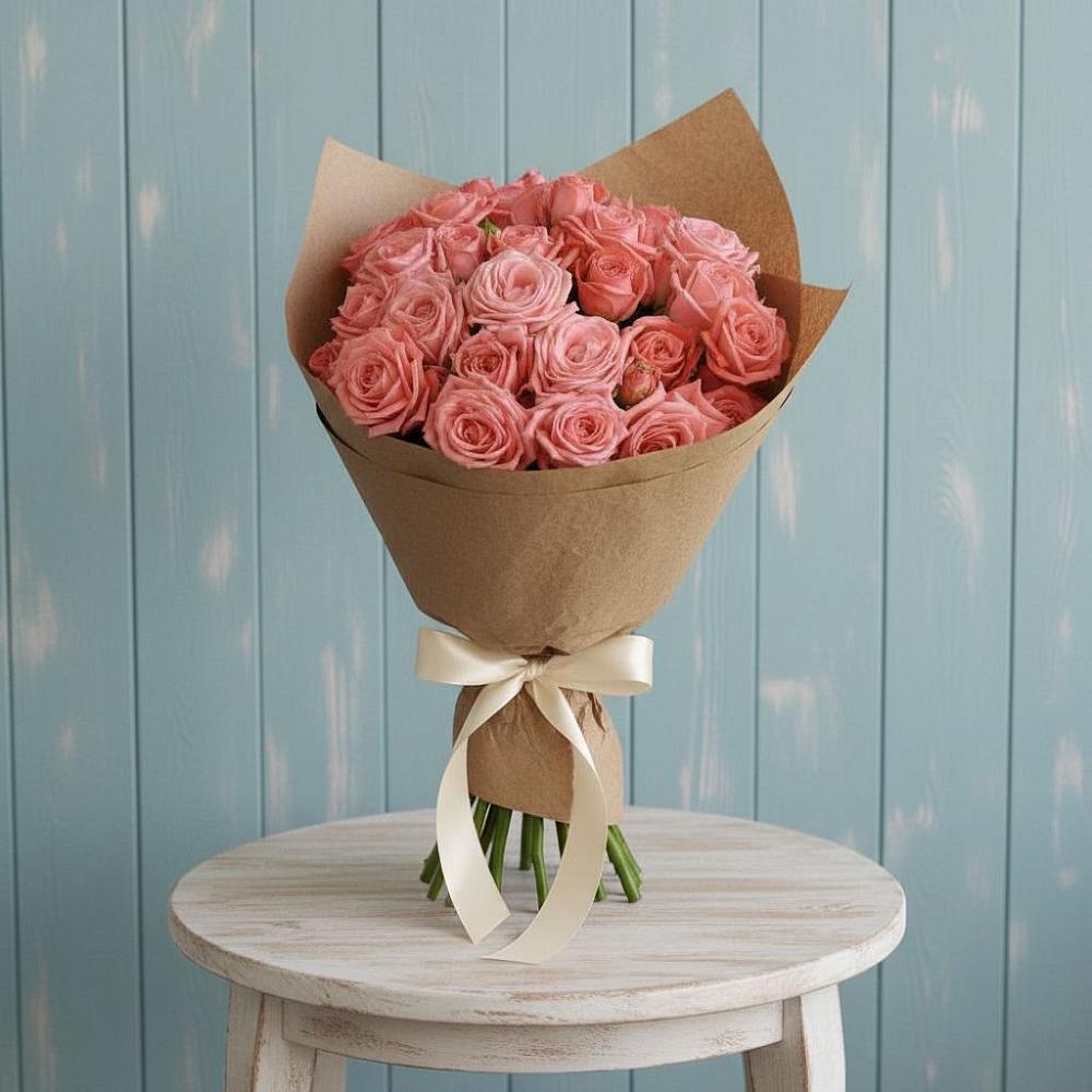 Букет цветов из: Розы в Большевике Ставропольского края