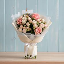 Букет цветов из:  Розы в Большевике Ставропольского края