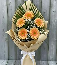 Букет цветов из:  Герберы в Большевике Ставропольского края
