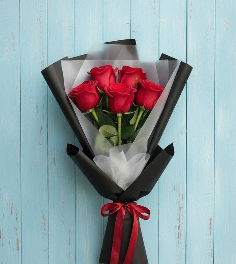 Букет цветов из: Розы в Большевике Ставропольского края