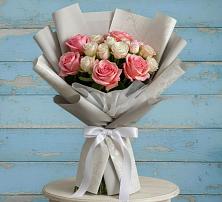 Букет цветов из:  Розы в Большевике Ставропольского края